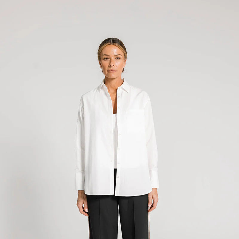 ELLA PERFECT SHIRT – COTTON SILK