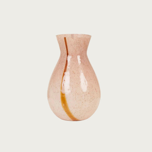BODEN STRIPE VASE | BLUSH