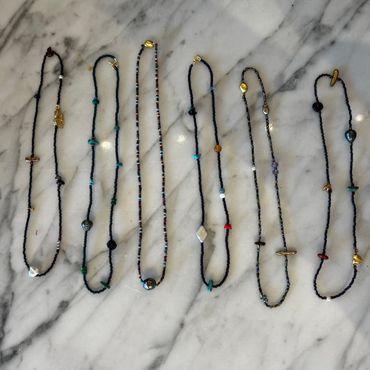 FINER THINGS BEADED NECKLACE