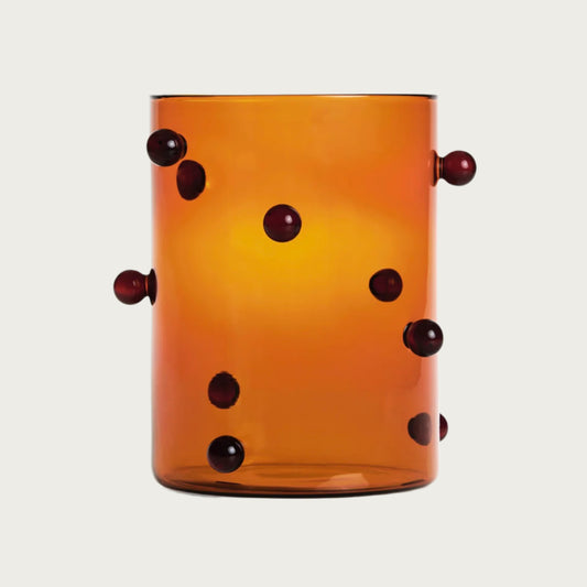 POMPONETTE VASE – AMBER