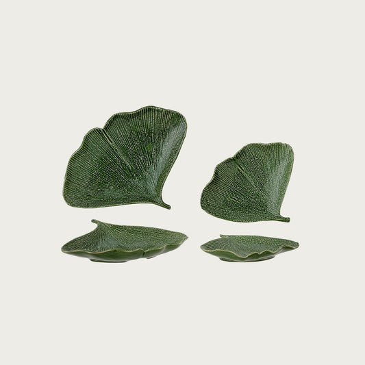 LEAFY GREENS PLATE – SET OF 2