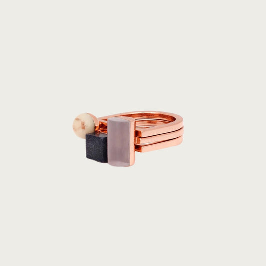 MERIDIAN RING SET – DUST