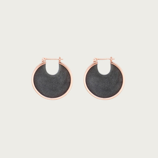 SMALL ECLIPSE HOOPS – SAGE
