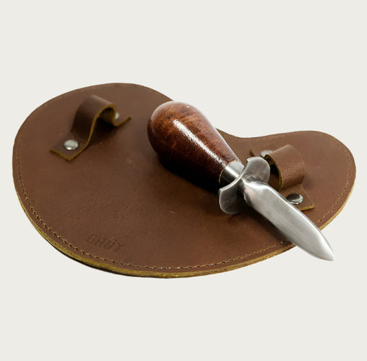 OYSTER KNIFE – LEATHER GLOVE