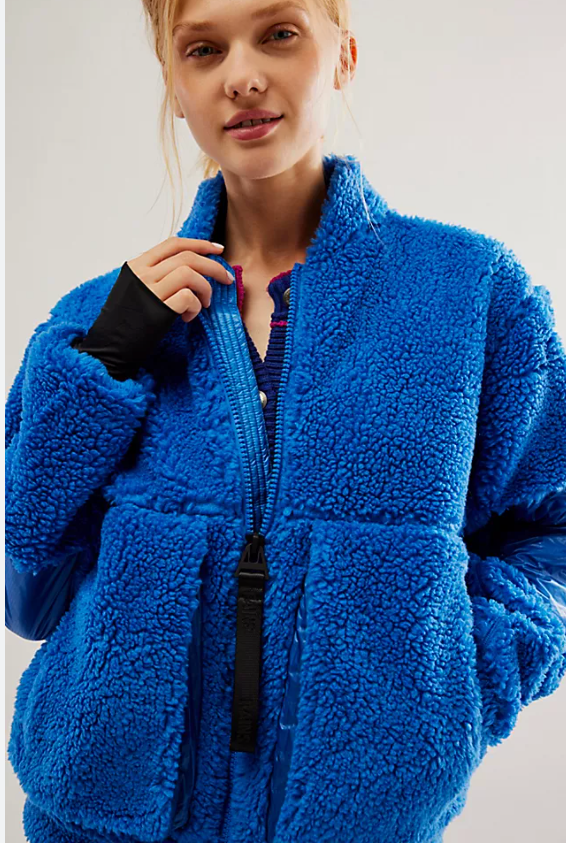 Rains Corfu Fleece Bomber Jacket SALE