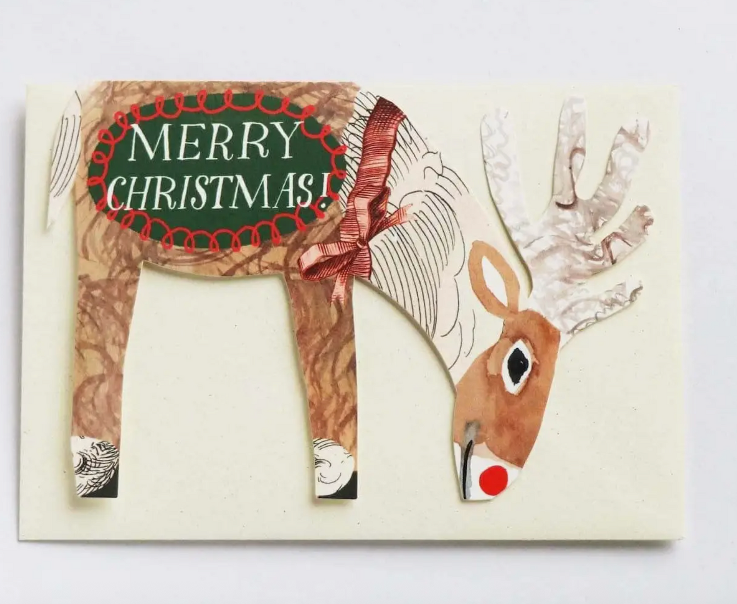 RUDOLPH CHRISTMAS CARD