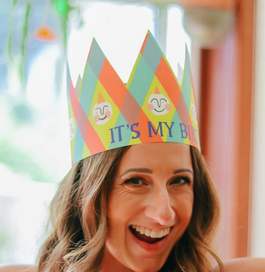ITS MY BIRTHDAY PARTY HAT CARD