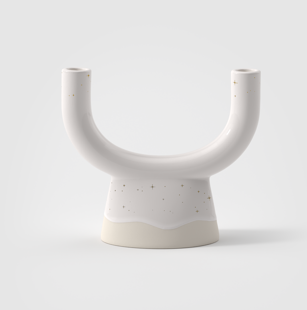 VILLEROY & BOCH WINTER GLOW CANDLE HOLDER