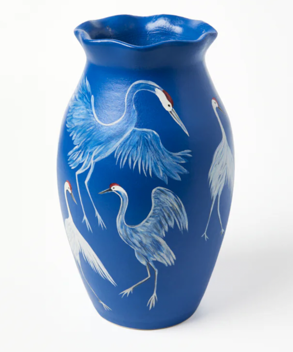 ODETTE VASE SAPPHIRE