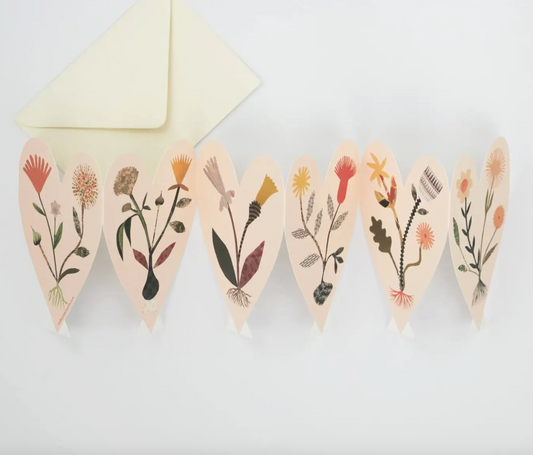CONCERTINA FLOWER CARDS
