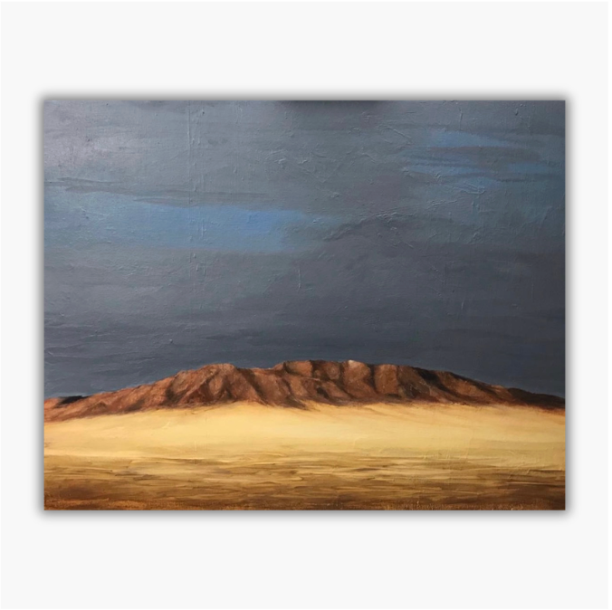 FLINDERS RANGES OIL ON CANVAS
