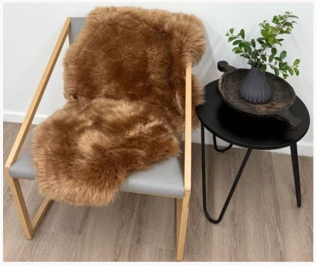 SHEEPSKIN RUG MERINO - BUTTERSCOTCH