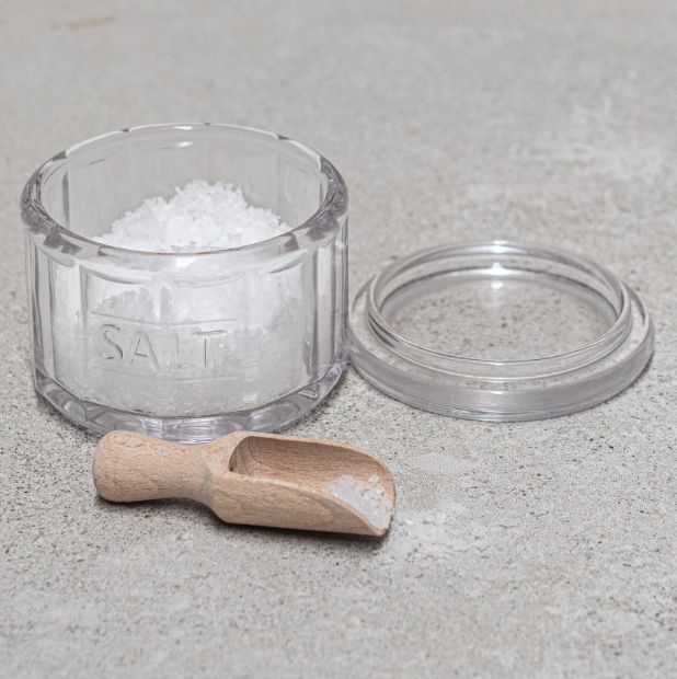 GLASS SALT DISH