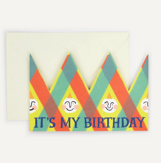 IT'S MY BIRTHDAY HAT CARD