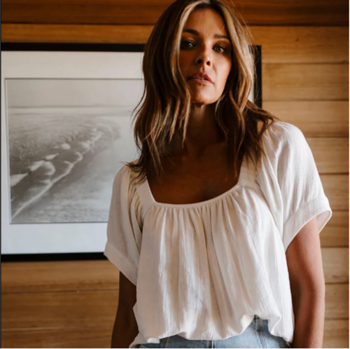 SOHPIA PLEAT TOP