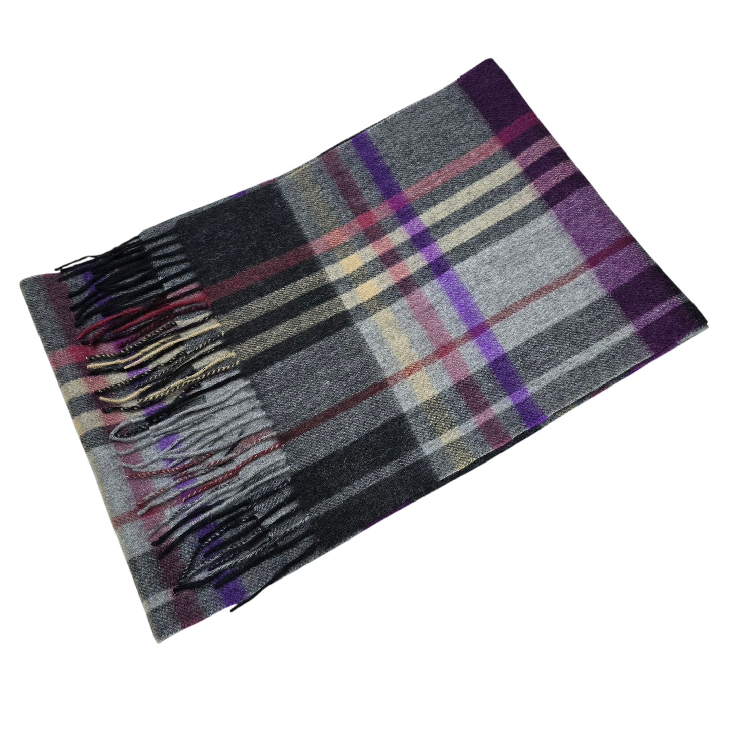 Strathurie Lambswool Ladies Gents Tartan Check Scarf