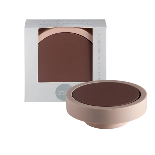 Unbreakable Silicon Coasters – Latte | Donkey