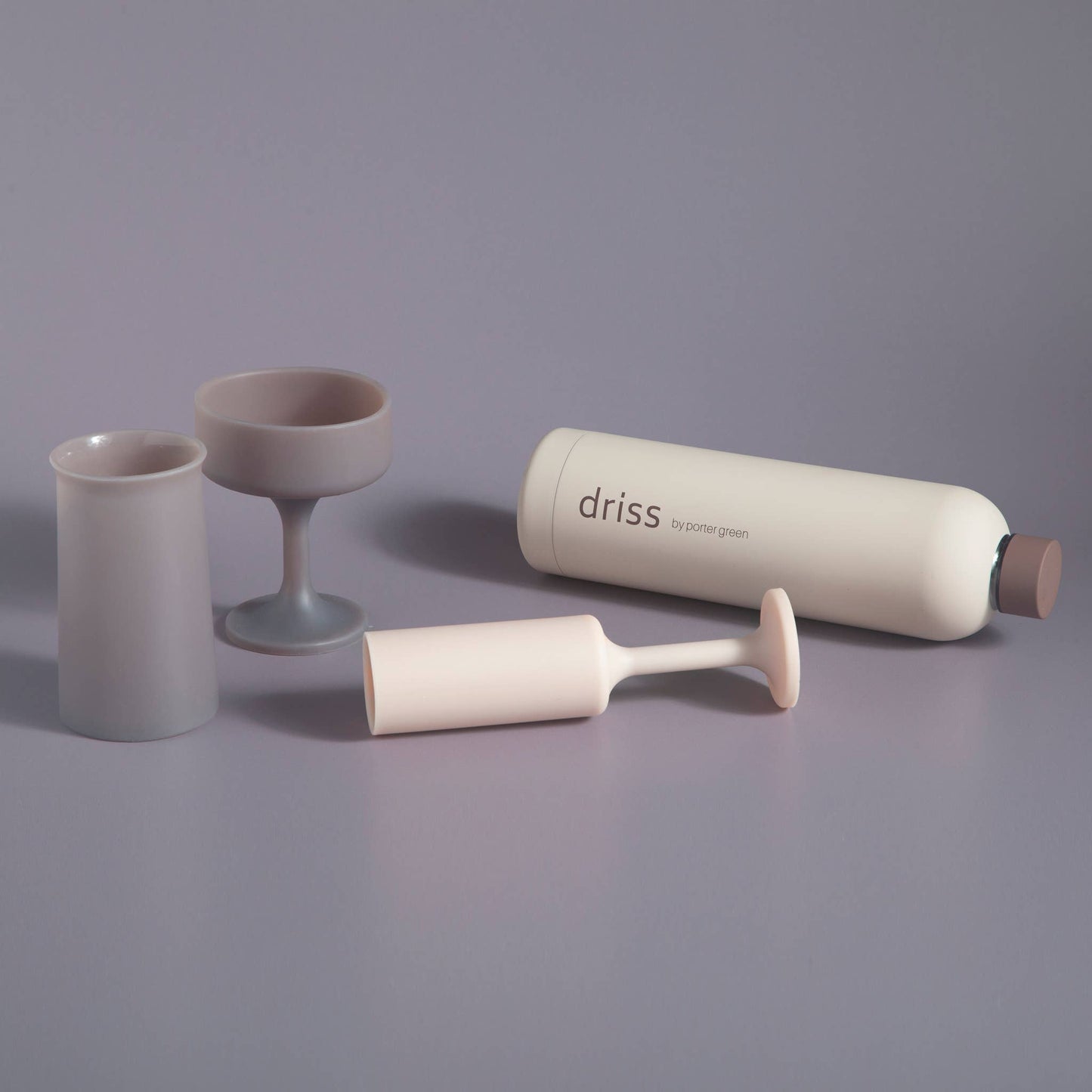 Unbreakable Silicon Champagne Flutes – Latte | Donkey