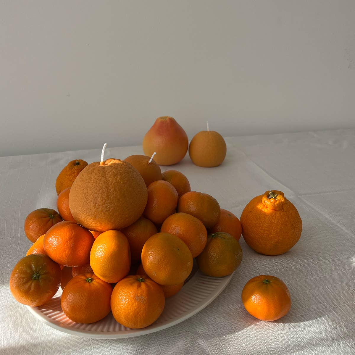 ORANGE CANDLE – LARGE