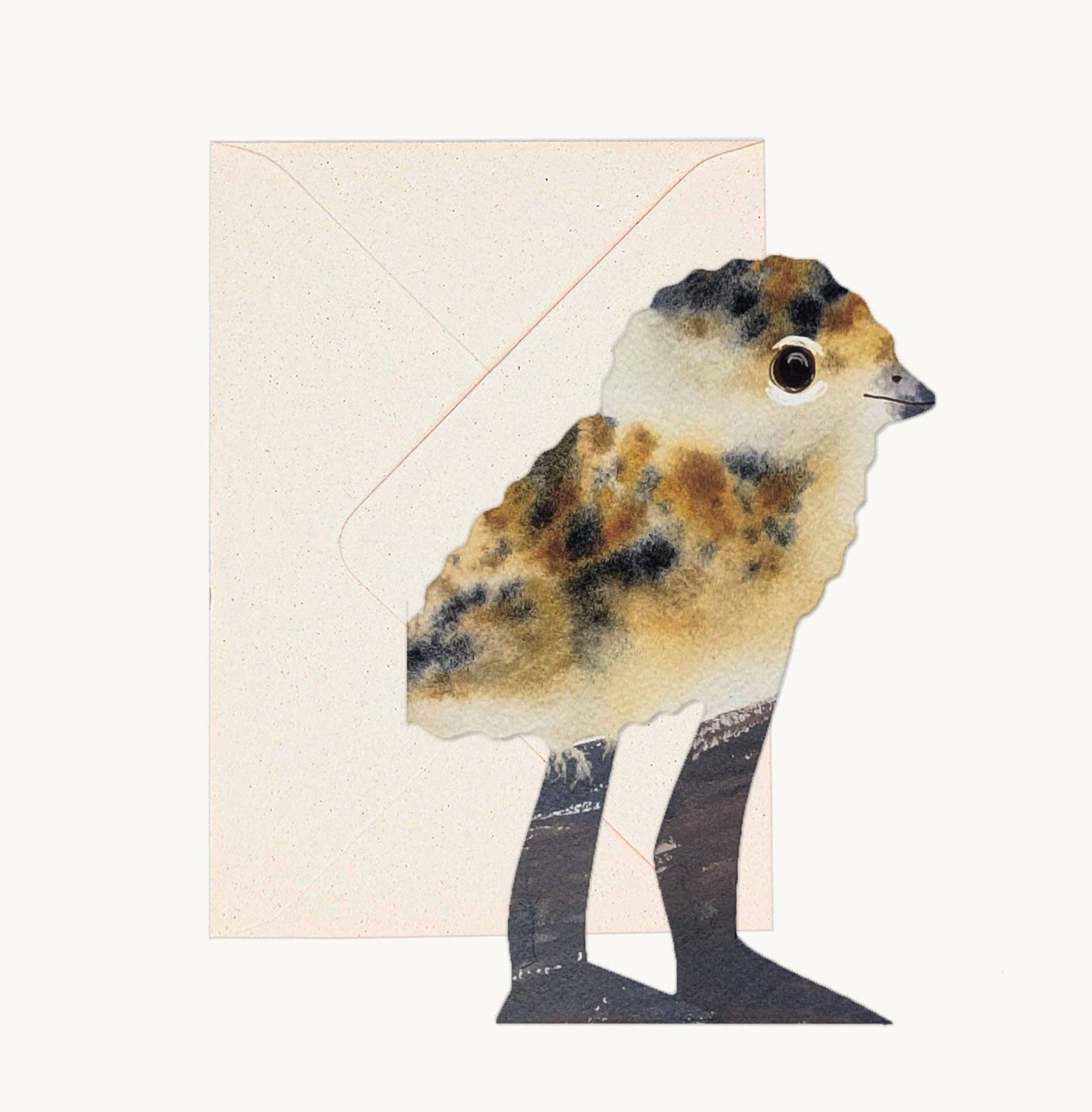 LAWPING CHICK CARD