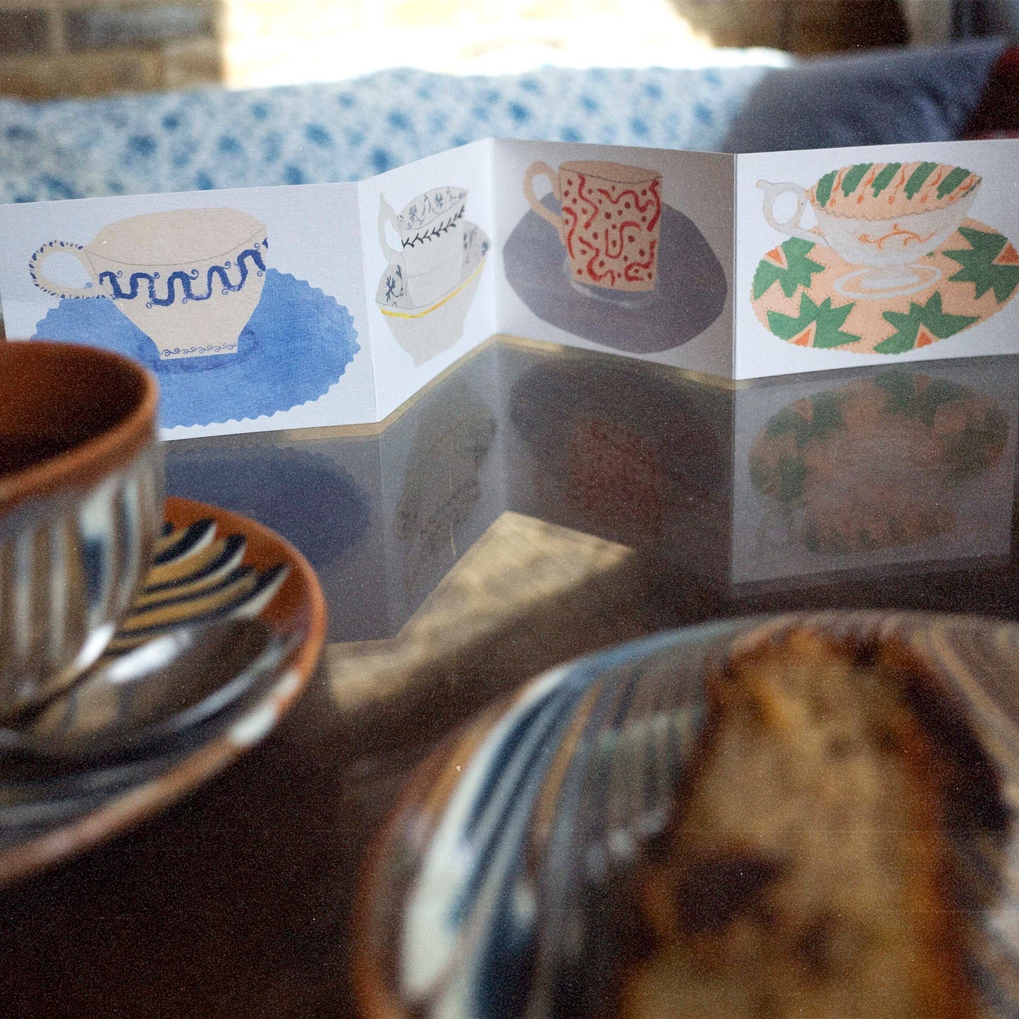Teacups and Saucers Concertina