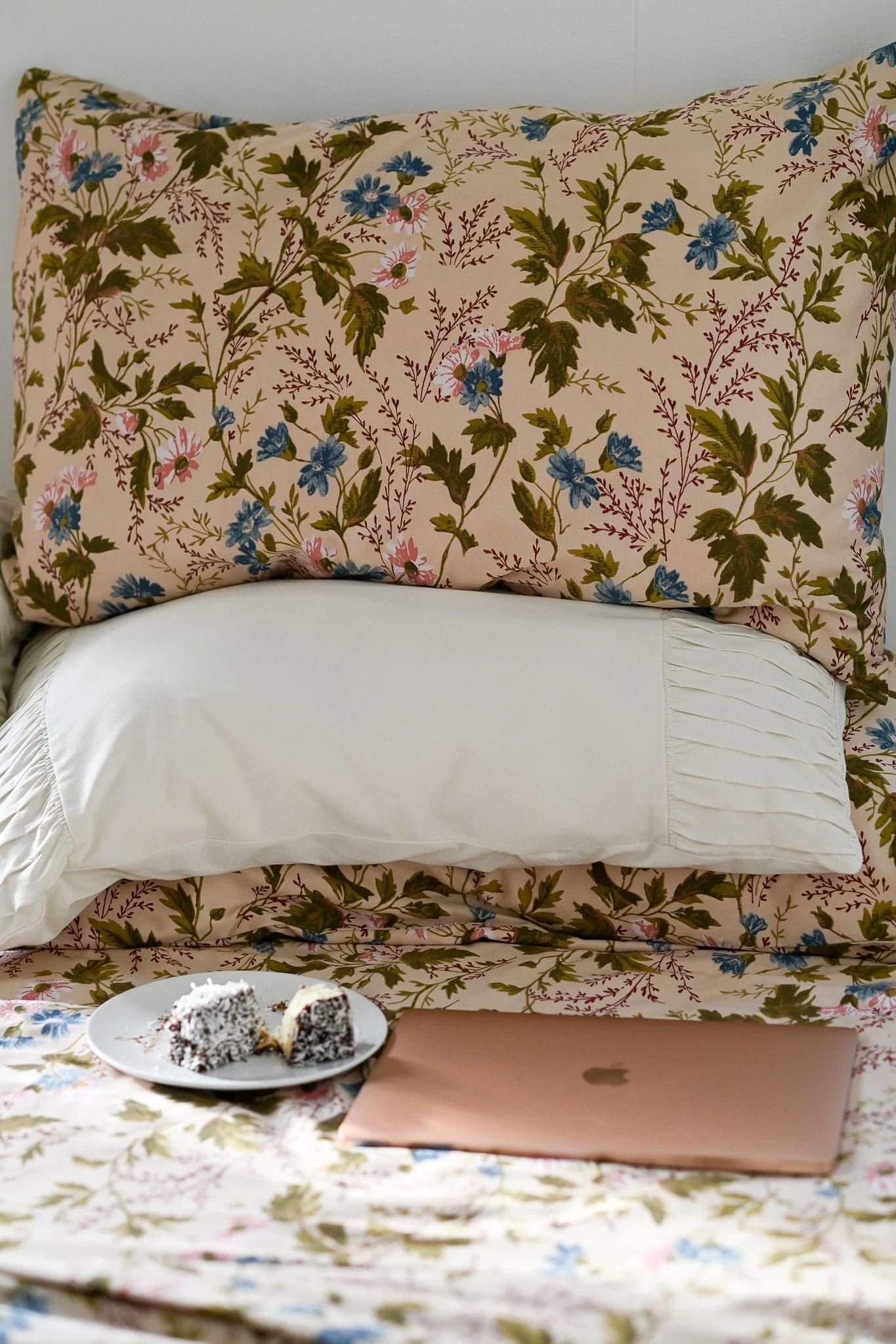 LAZYBONES CORNFLOWER SHEET SET QUEEN