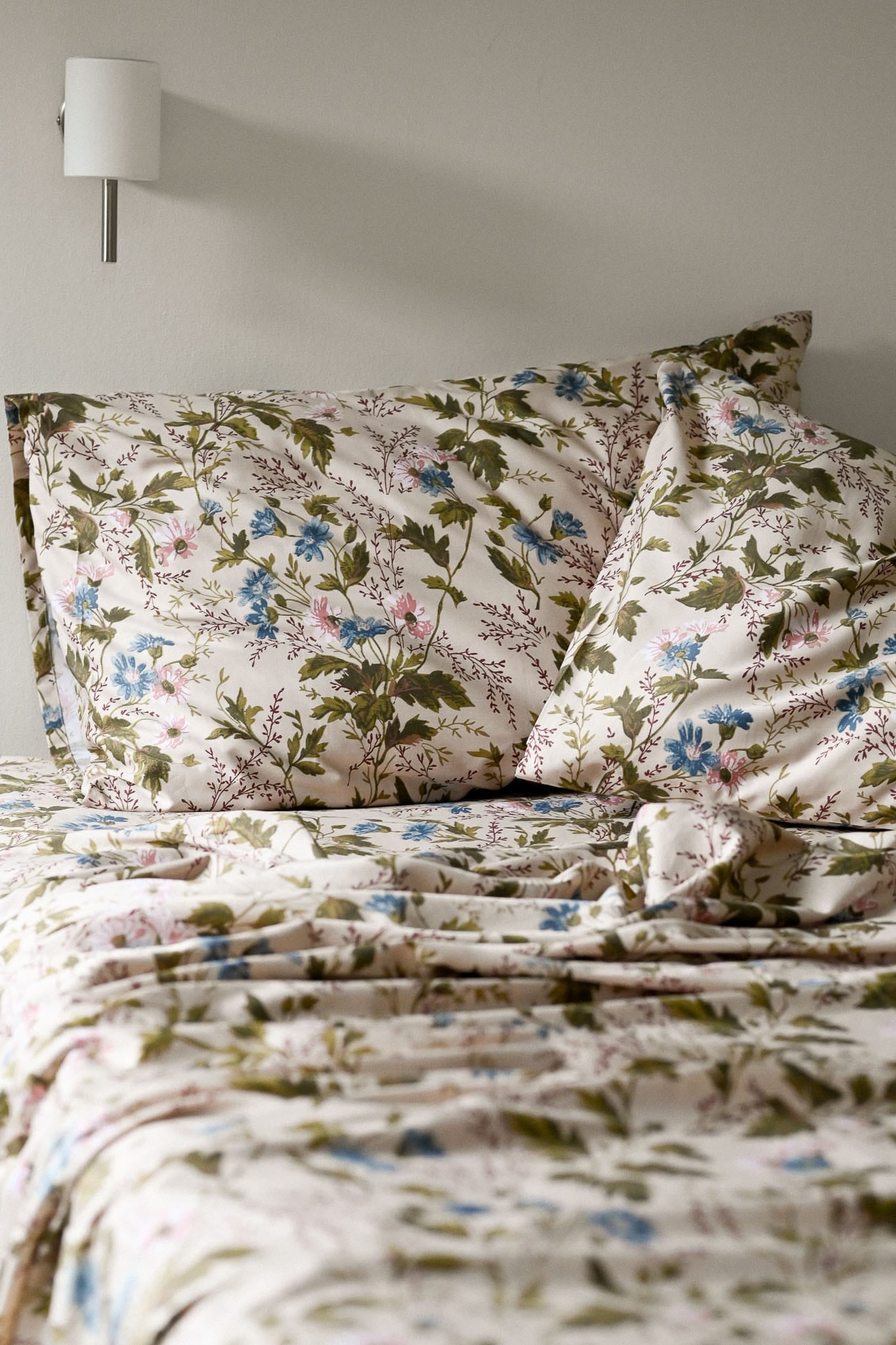 LAZYBONES CORNFLOWER SHEET SET QUEEN