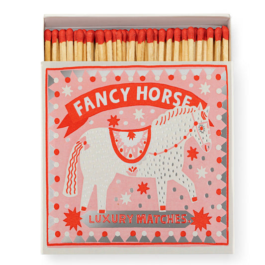 FANCY HORSE | SQUARE SAFETY MATCHES