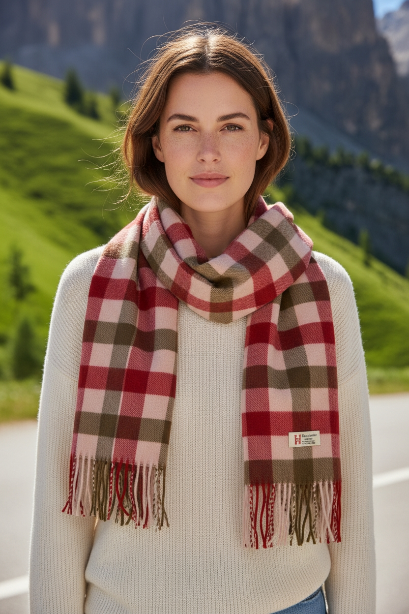 Strathurie Small Lambswool Scarf SLWT38