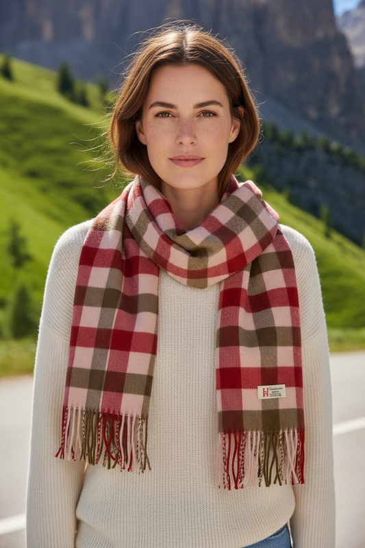 Strathurie Small Lambswool Scarf SLWT38