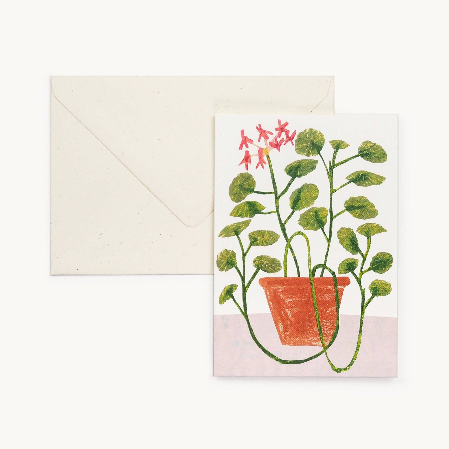 SCENTED GERANIUM CARD