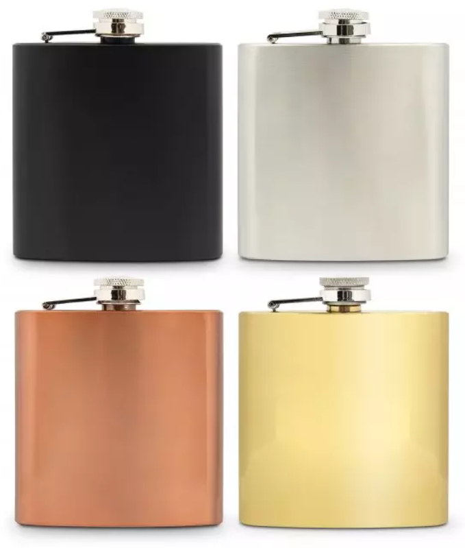 Stainless Steel Hip Flask - Blank