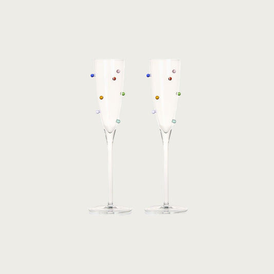 POMPONETTE FLUTE – SET OF 2